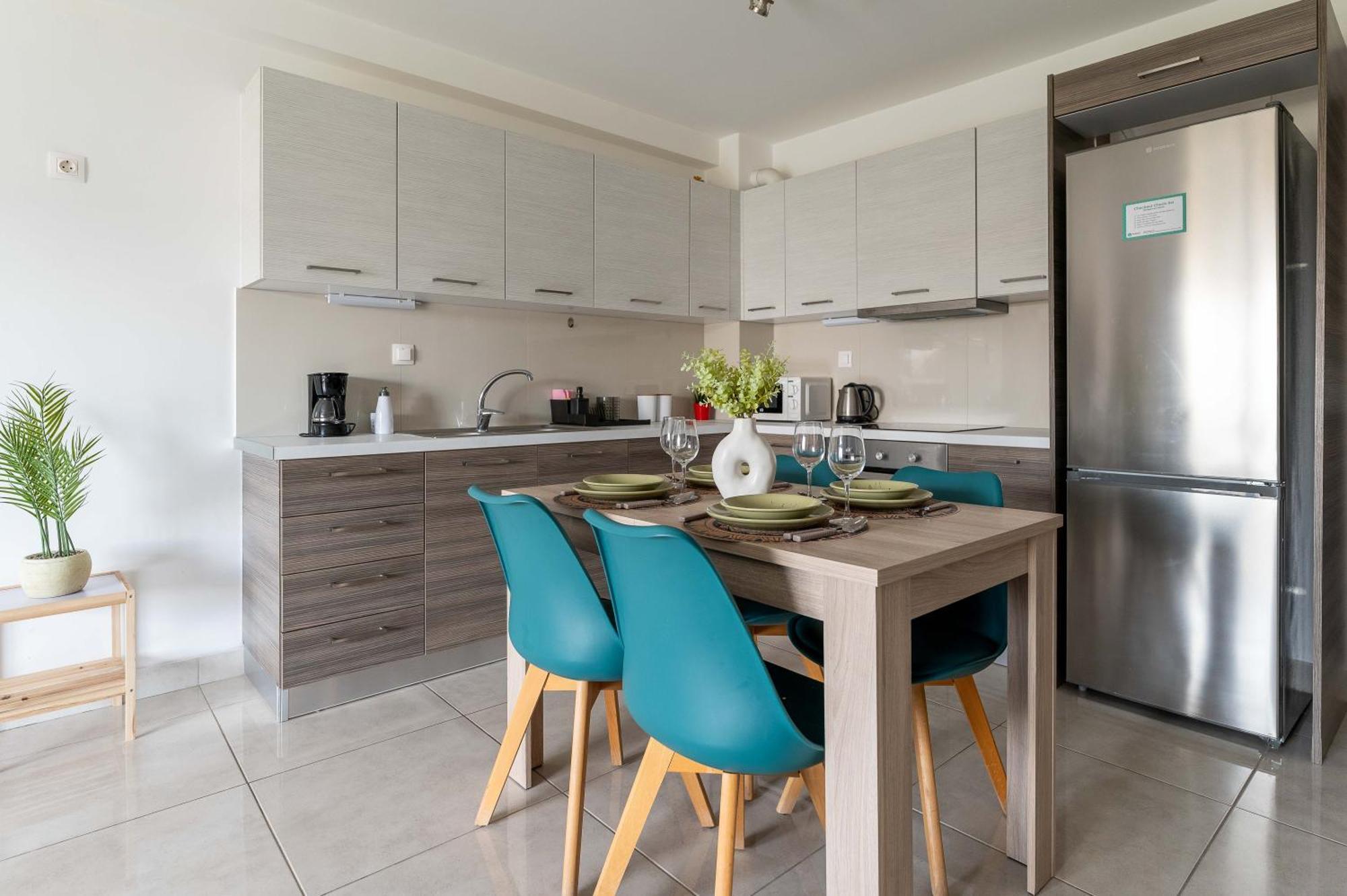 Modern Spacious Apartment Located In 피레아스 외부 사진