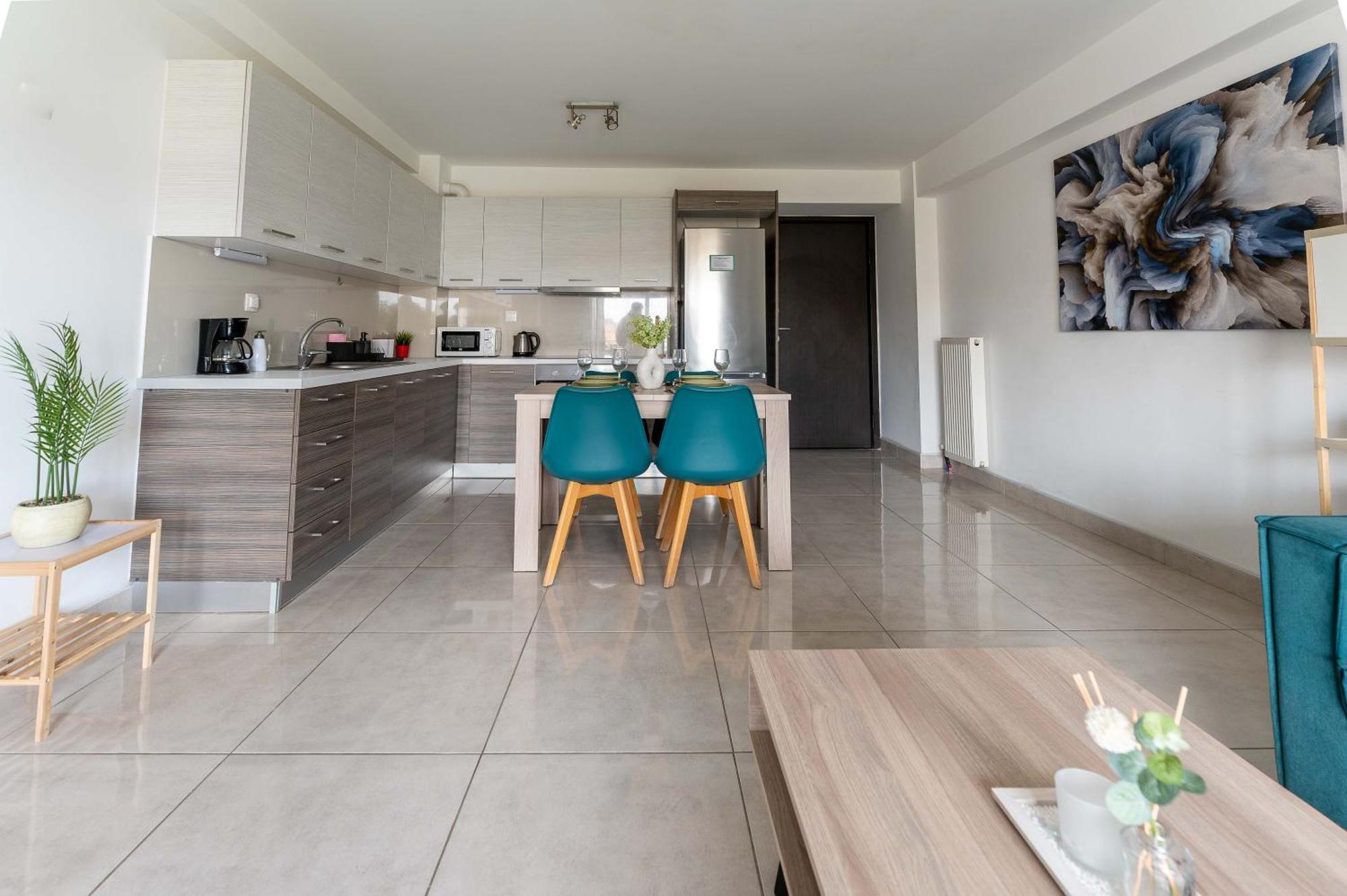 Modern Spacious Apartment Located In 피레아스 외부 사진