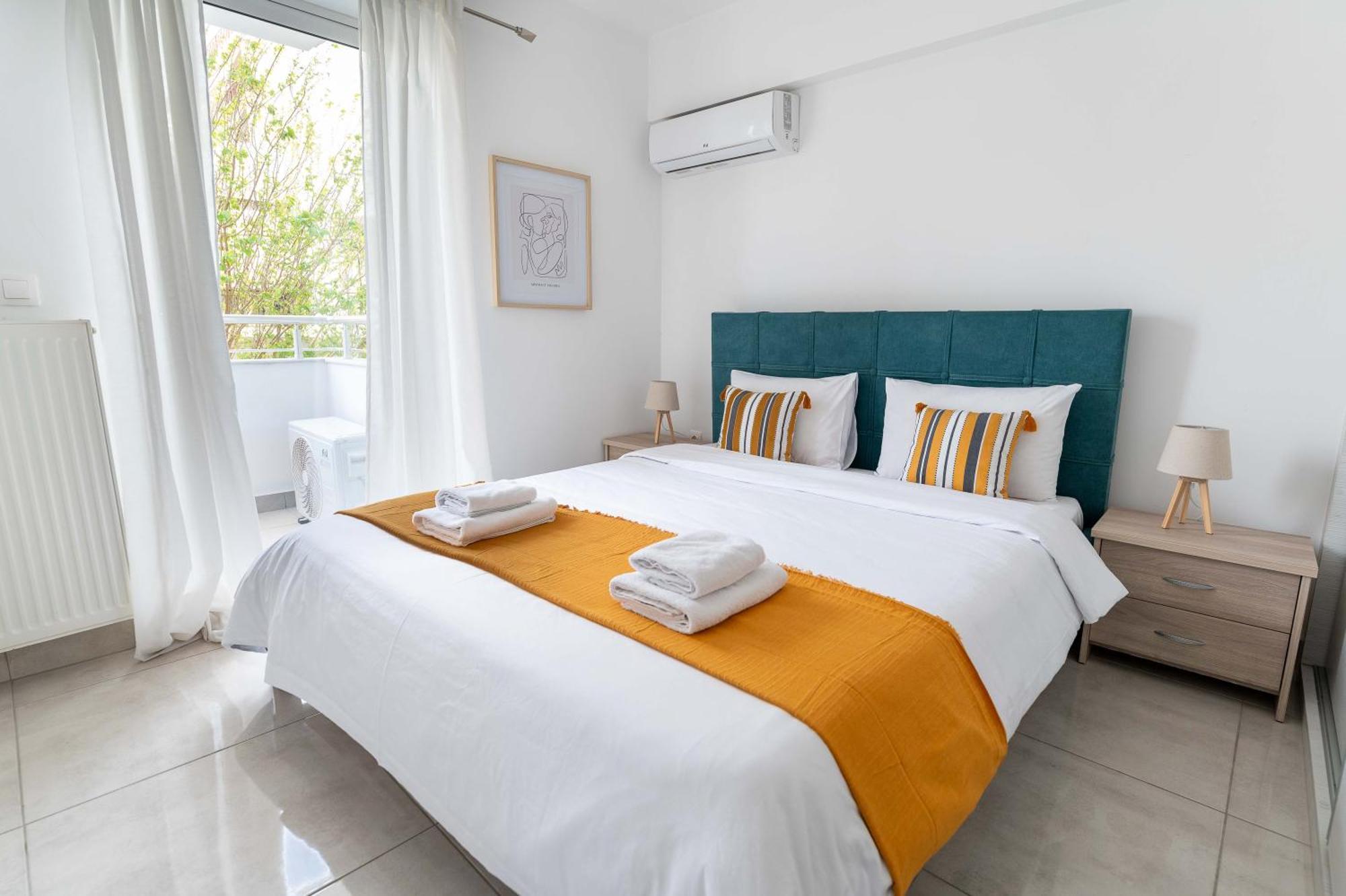 Modern Spacious Apartment Located In 피레아스 외부 사진